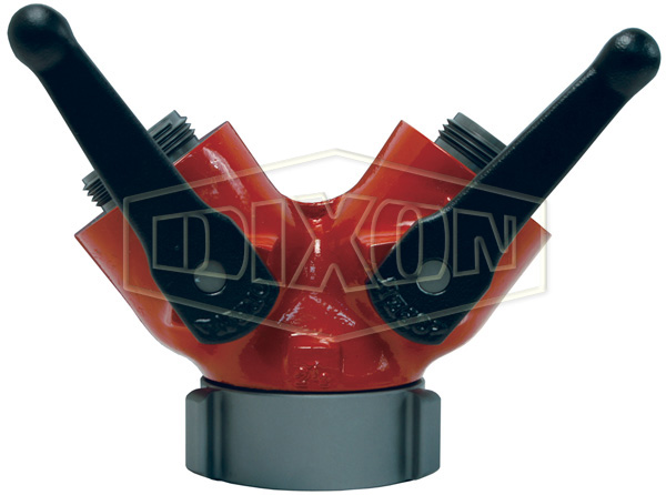 Forestry Grade Aluminum 1/4 Turn Ball Type Wye Valve